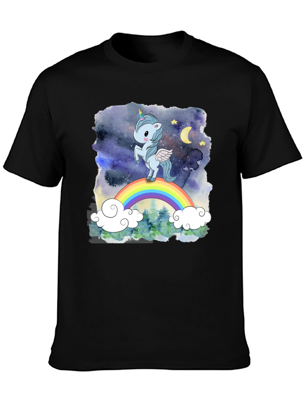 Unicorn Rainbow Graphic Tee