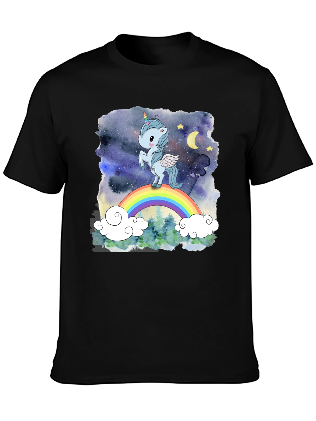 Unicorn Rainbow Graphic Tee