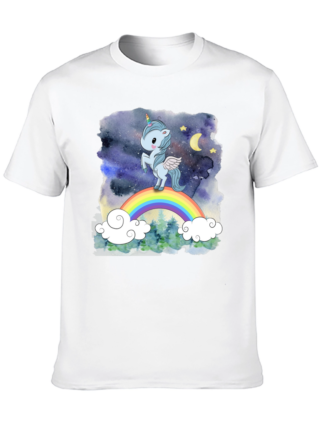 Unicorn Rainbow Graphic Tee