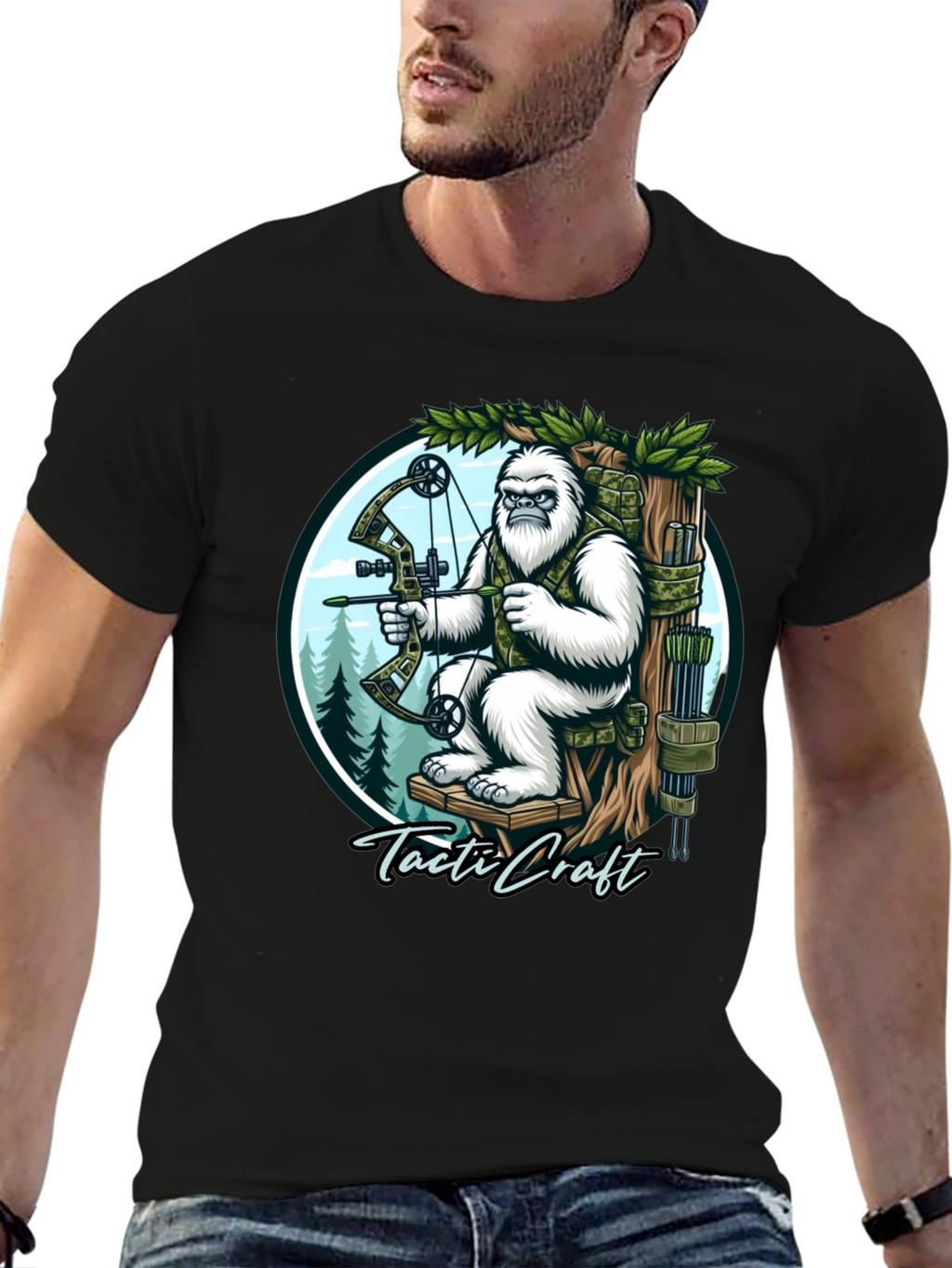 Tactical Yeti Bow Hunting T-Shirt