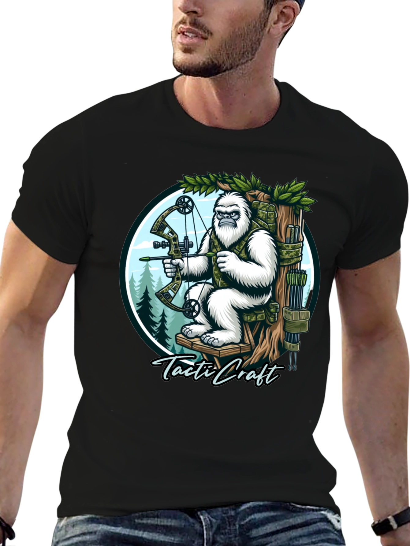 Tactical Yeti Bow Hunting T-Shirt