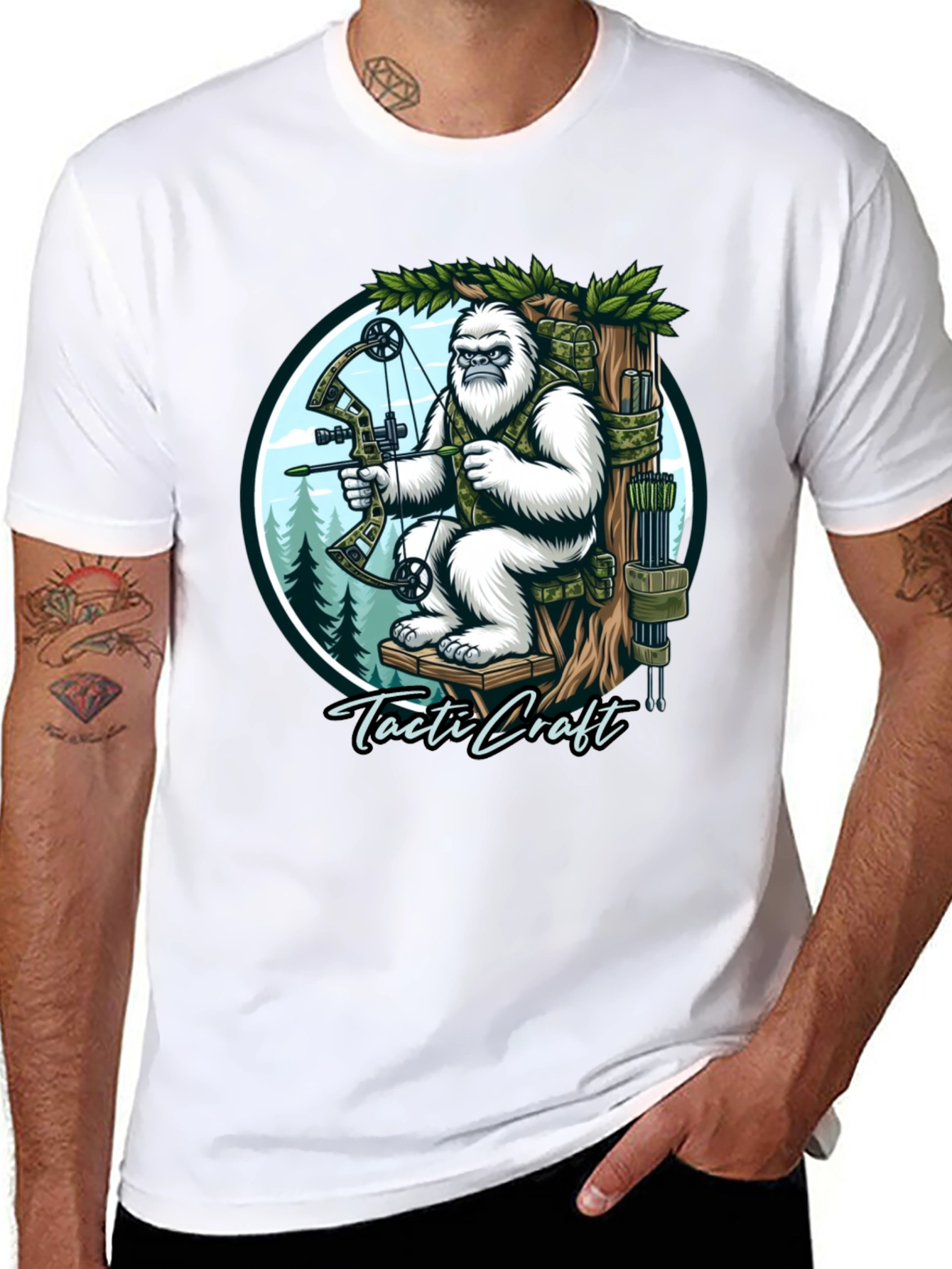 Tactical Yeti Bow Hunting T-Shirt