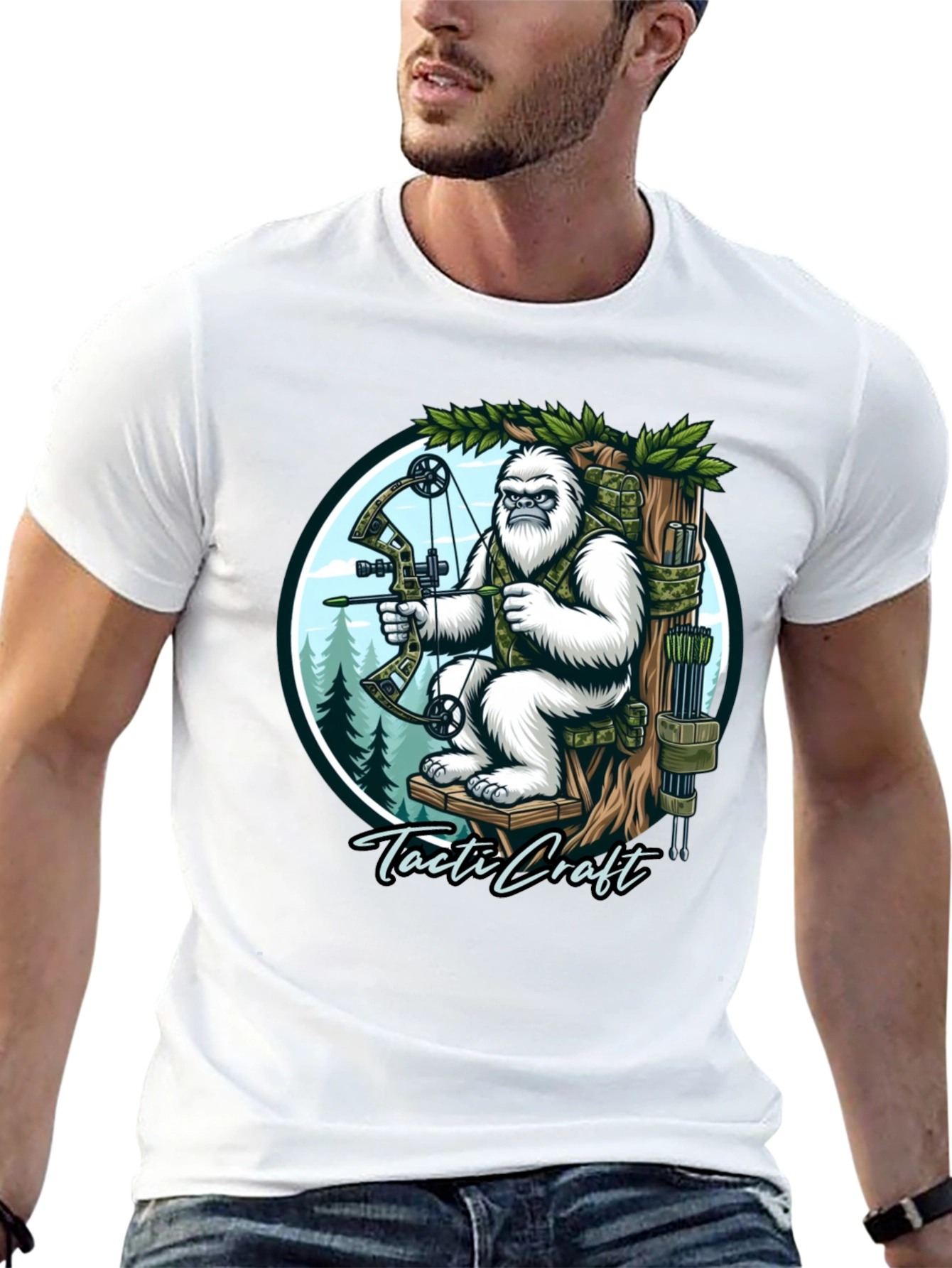 Tactical Yeti Bow Hunting T-Shirt