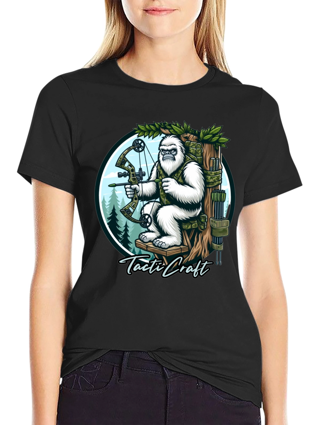 Tactical Yeti Bow Hunting T-Shirt