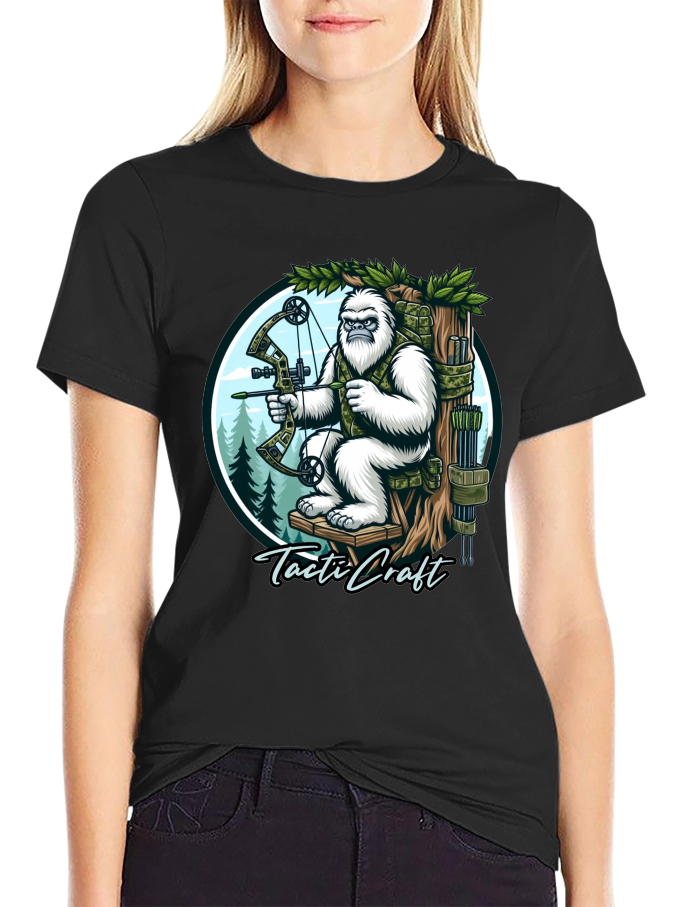 Tactical Yeti Bow Hunting T-Shirt
