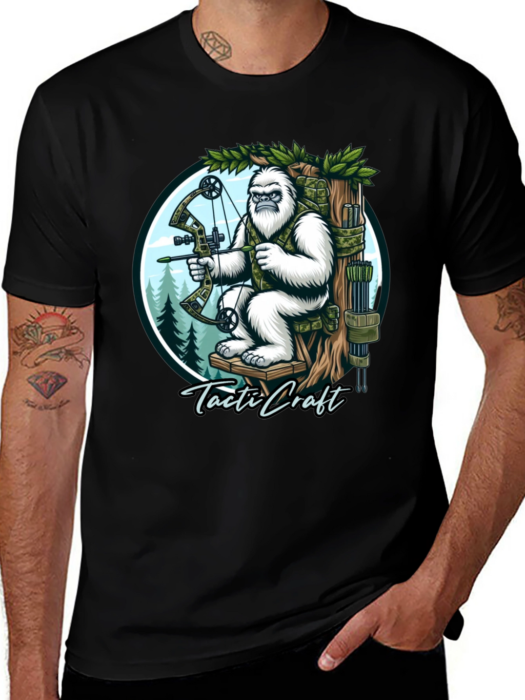 Tactical Yeti Bow Hunting T-Shirt