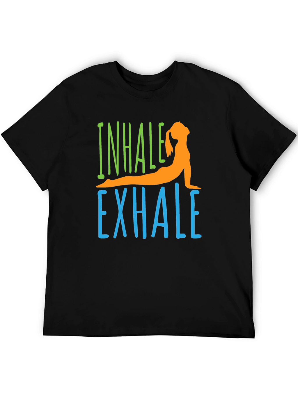 Inhale Exhale Yoga Graphic T-Shirt