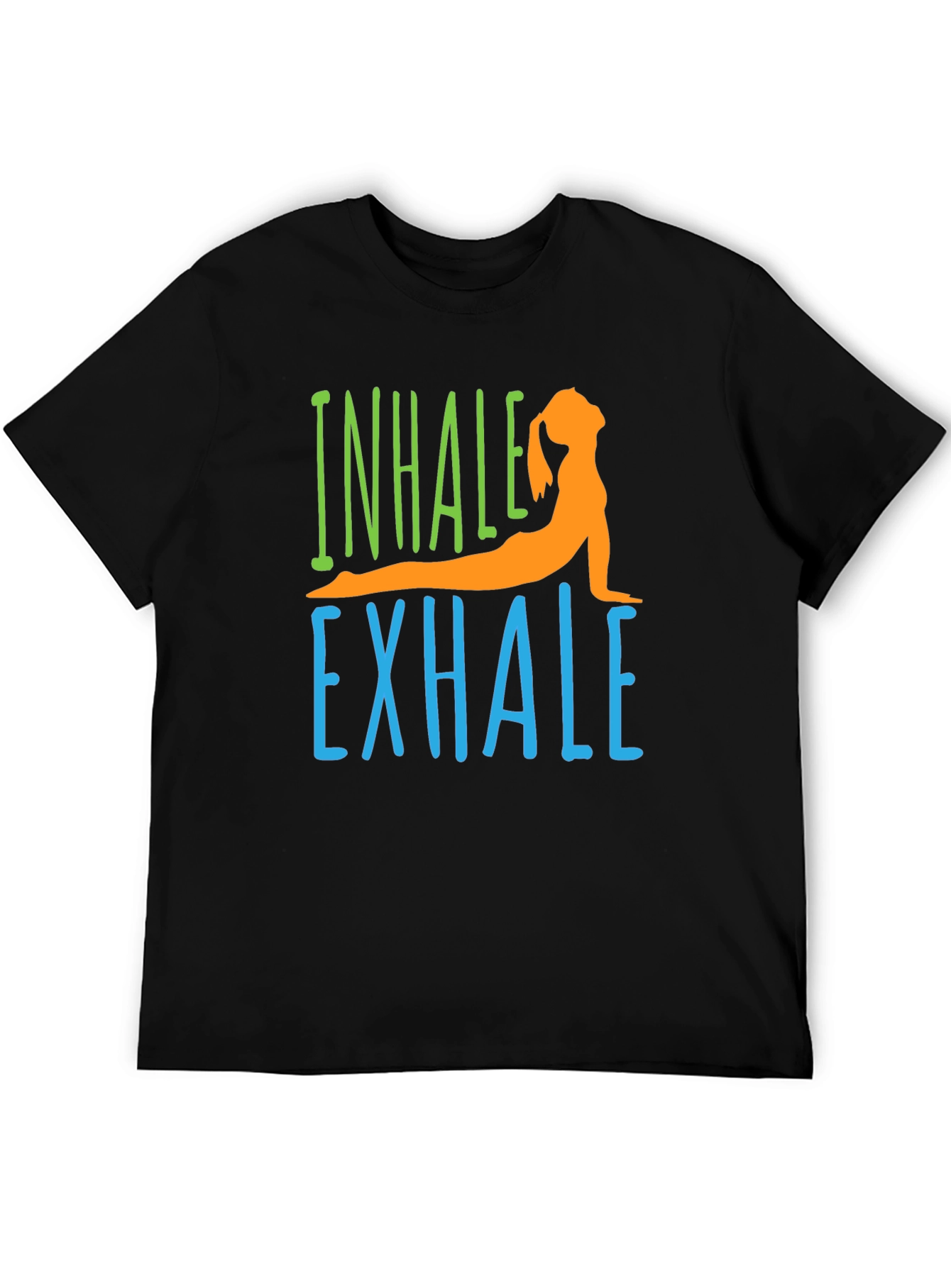 Inhale Exhale Yoga Graphic T-Shirt