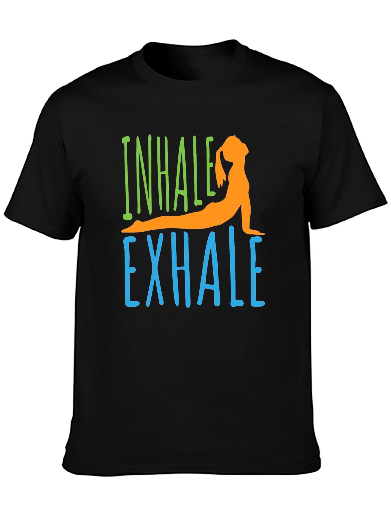 Inhale Exhale Yoga Graphic T-Shirt
