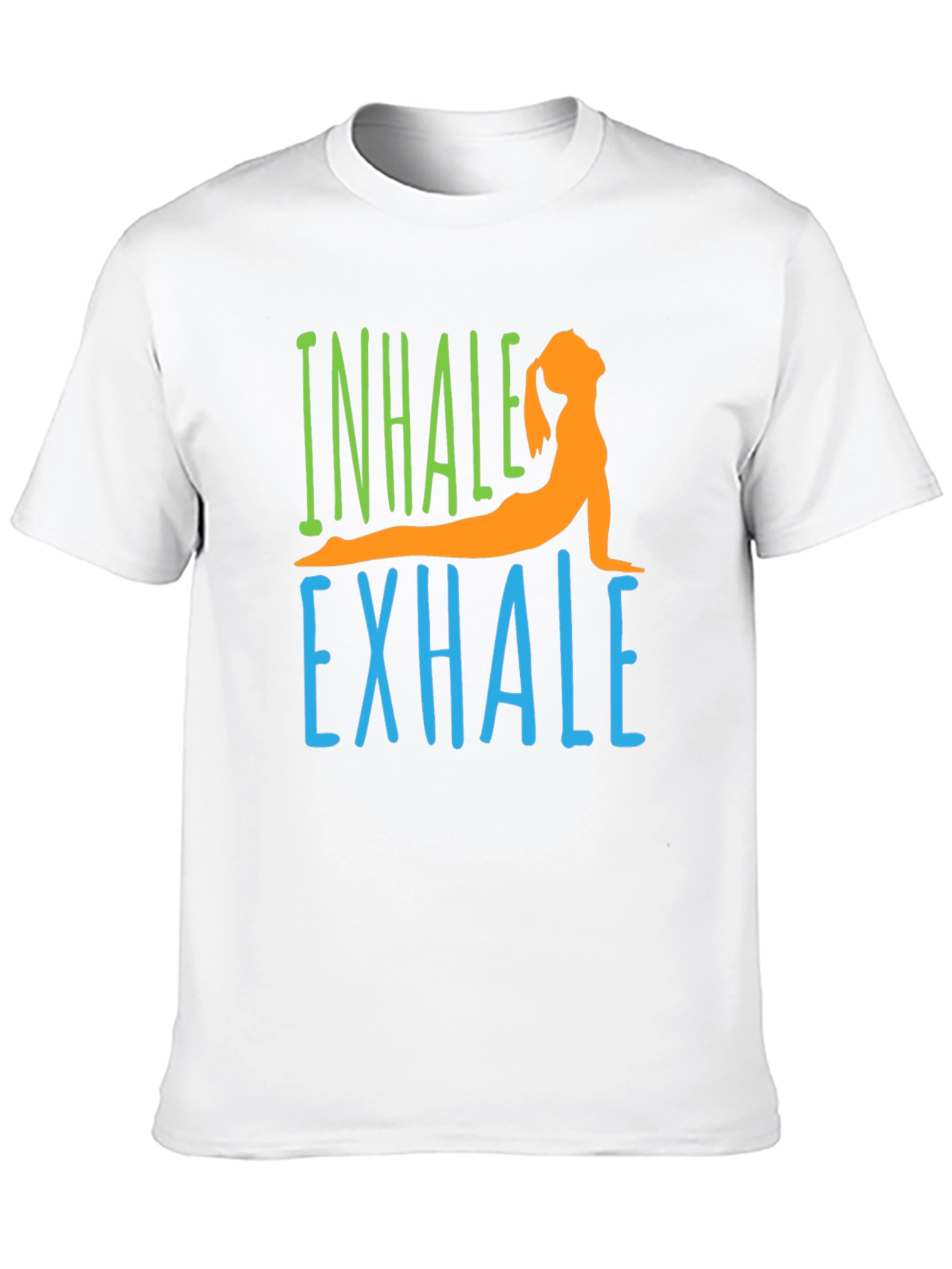 Inhale Exhale Yoga Graphic T-Shirt