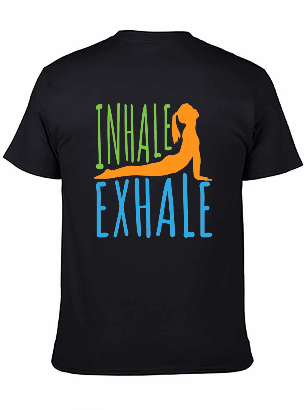 Inhale Exhale Yoga Graphic T-Shirt