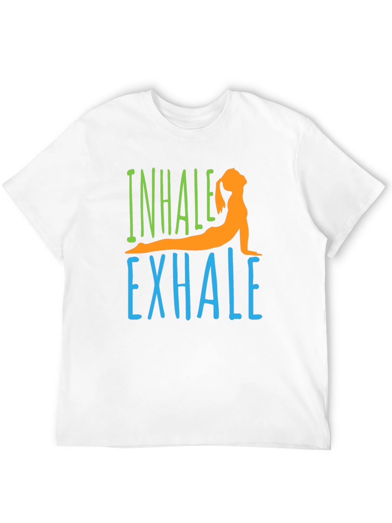 Inhale Exhale Yoga Graphic T-Shirt