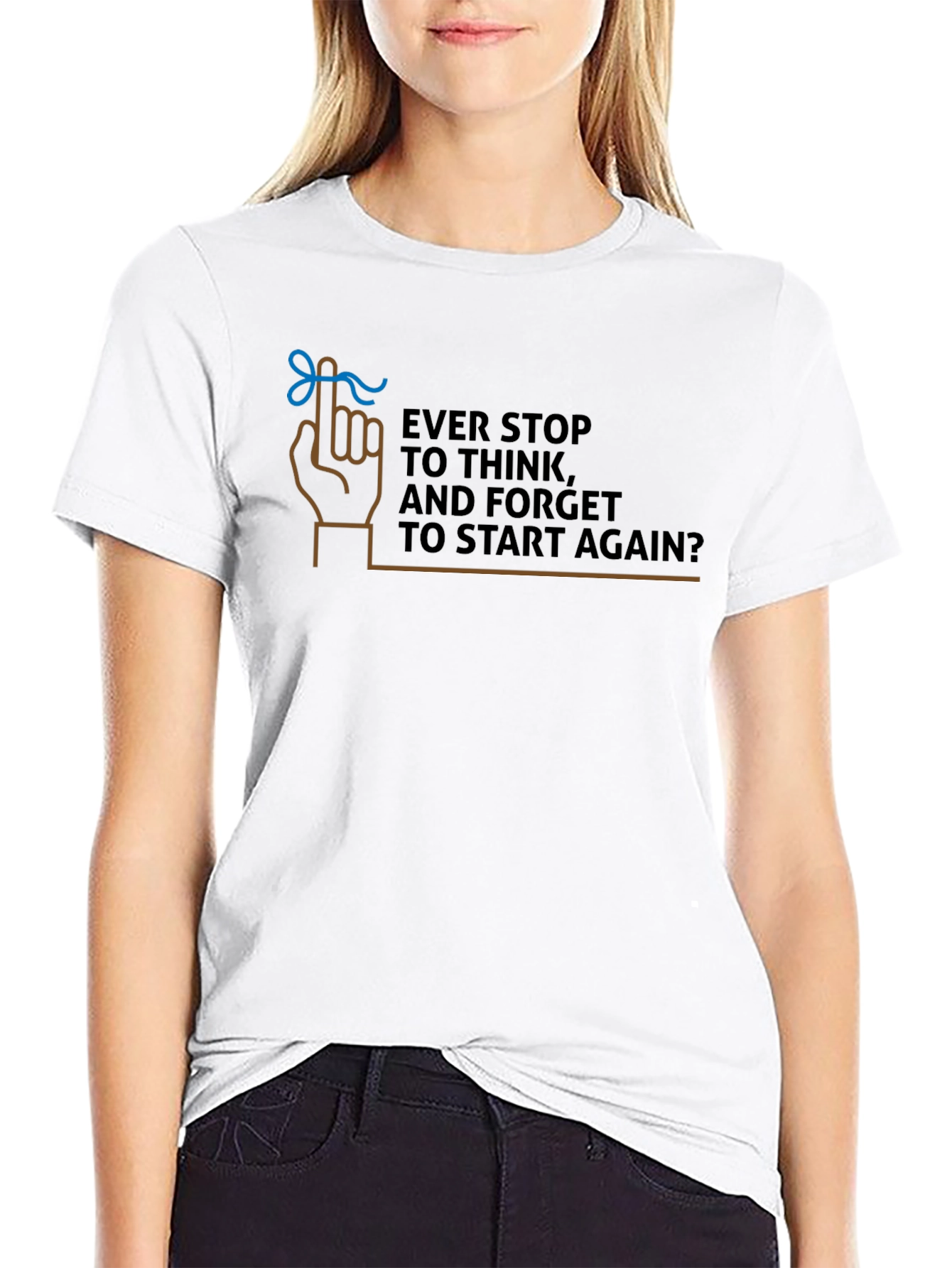 Forget to Start Again Graphic T-Shirt