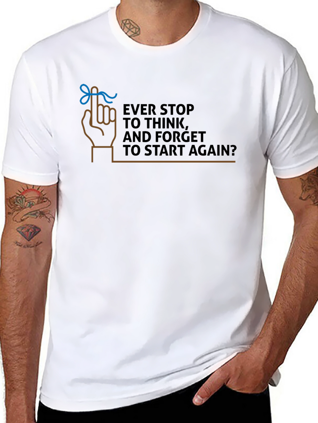 Forget to Start Again Graphic T-Shirt