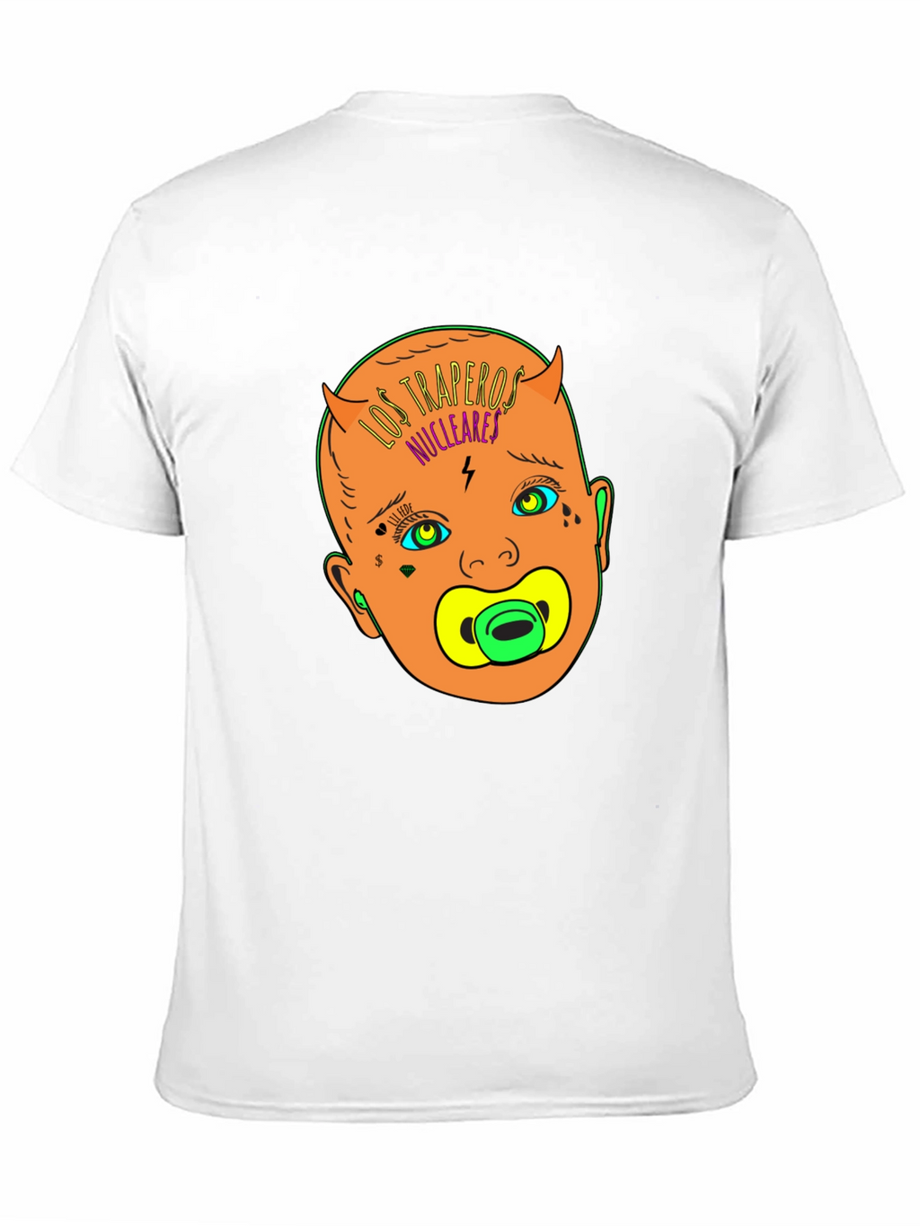 Los Traperos Nucleares T-Shirt: Edgy Baby Graphic Tee