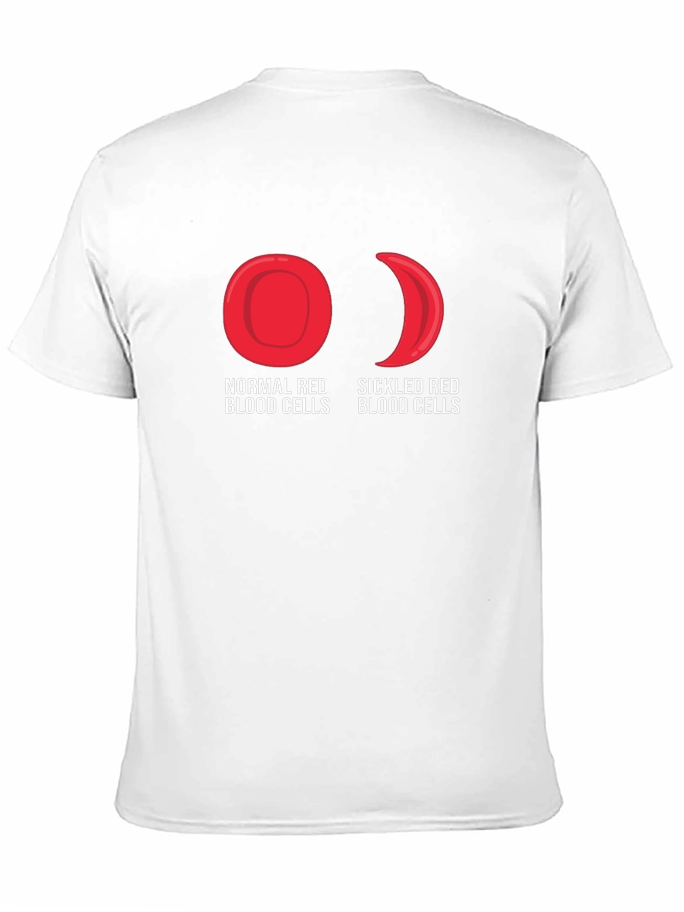 Normal vs Sickled Red Blood Cell T-Shirt