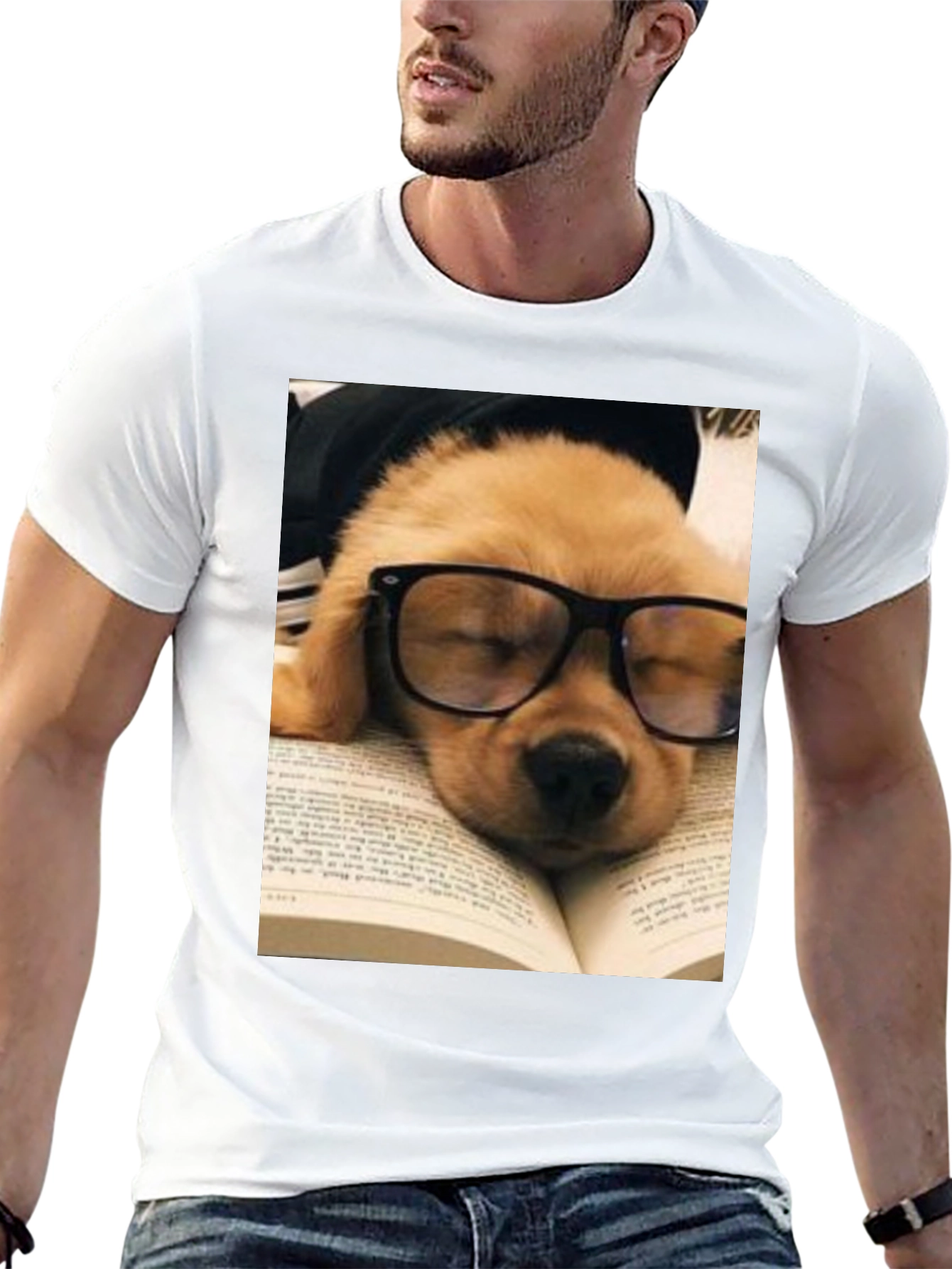 Bookworm Pup T-Shirt