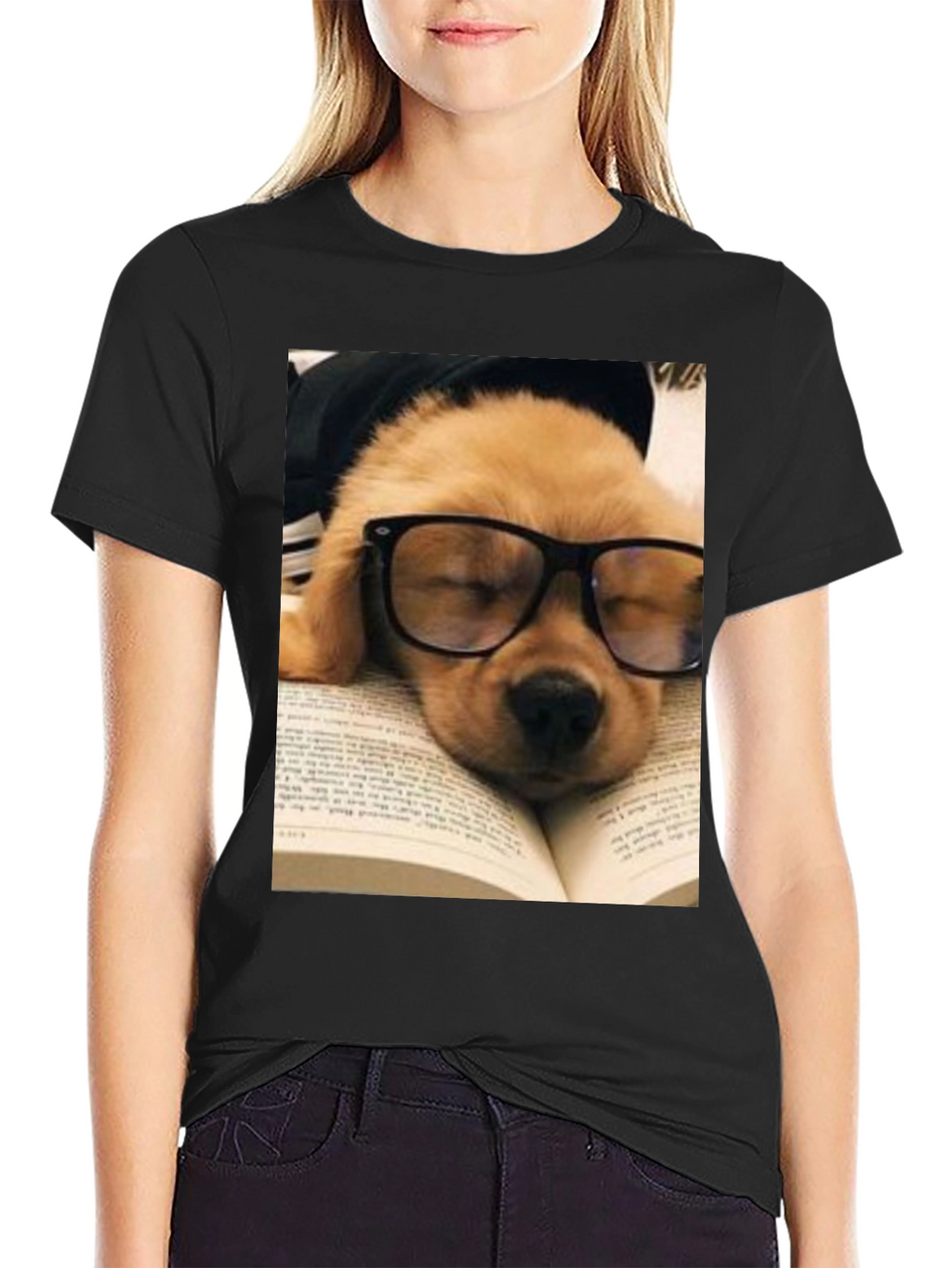 Bookworm Pup T-Shirt
