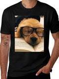 Bookworm Pup T-Shirt