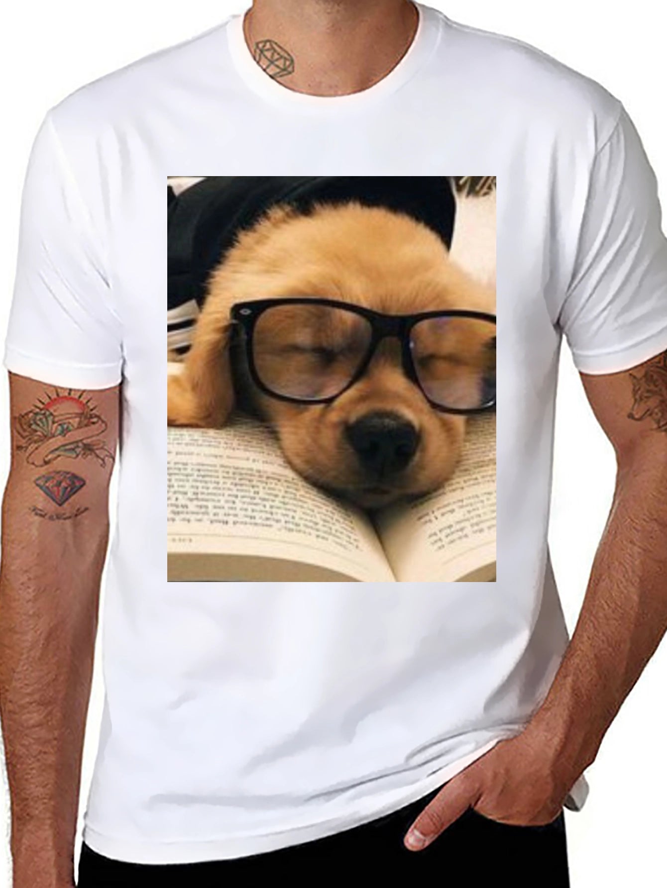 Bookworm Pup T-Shirt