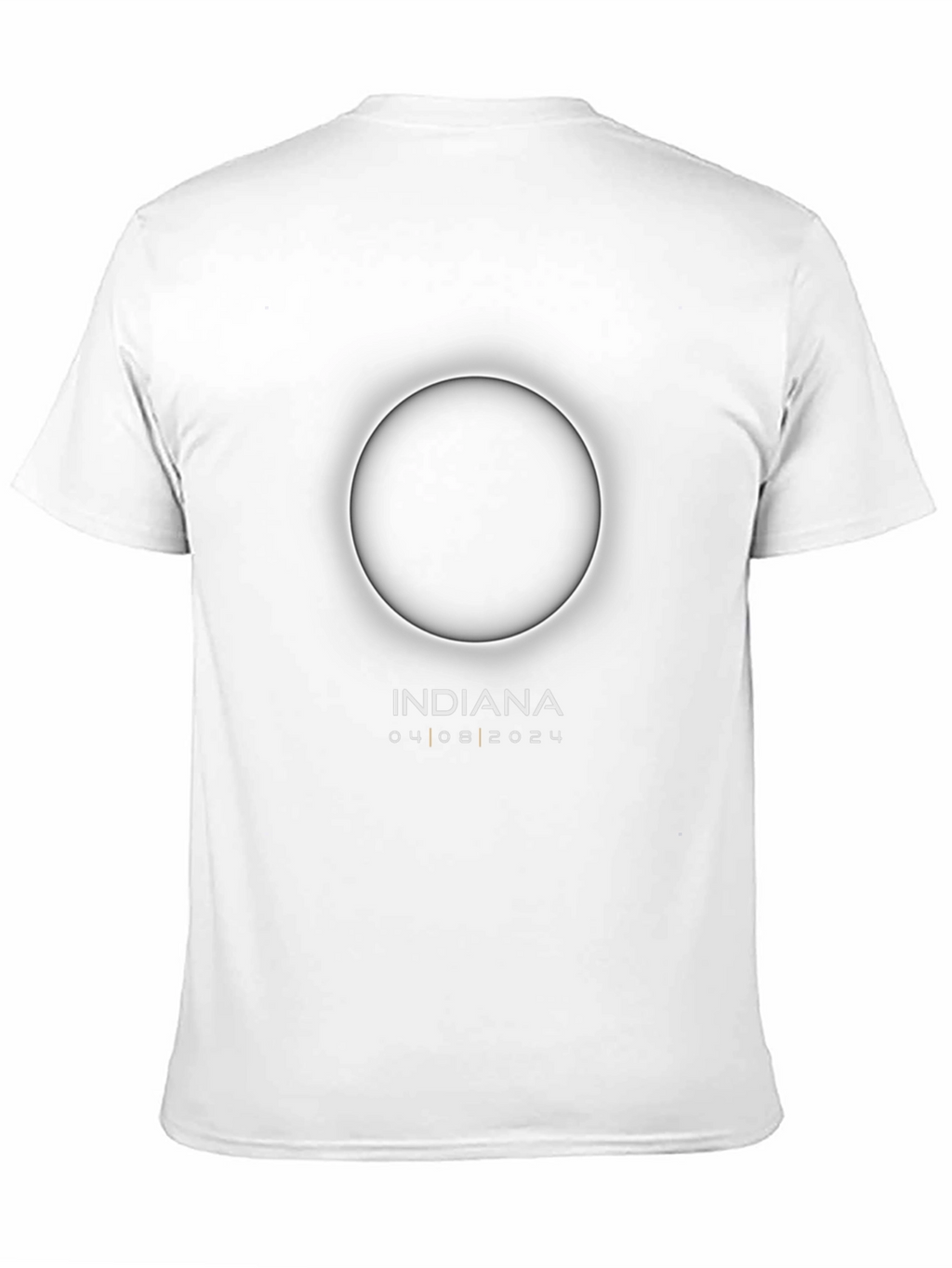 Indiana Total Solar Eclipse 2024 Souvenir T-Shirt