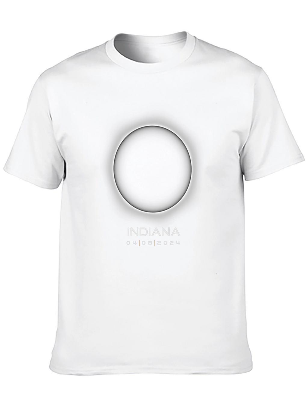 Indiana Total Solar Eclipse 2024 Souvenir T-Shirt