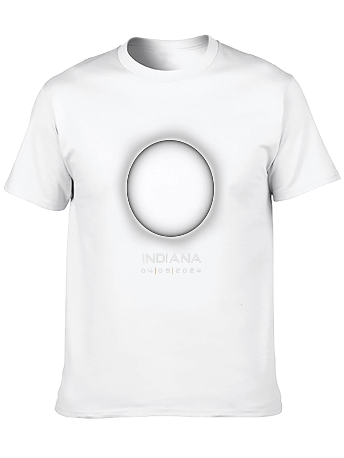 Indiana Total Solar Eclipse 2024 Souvenir T-Shirt