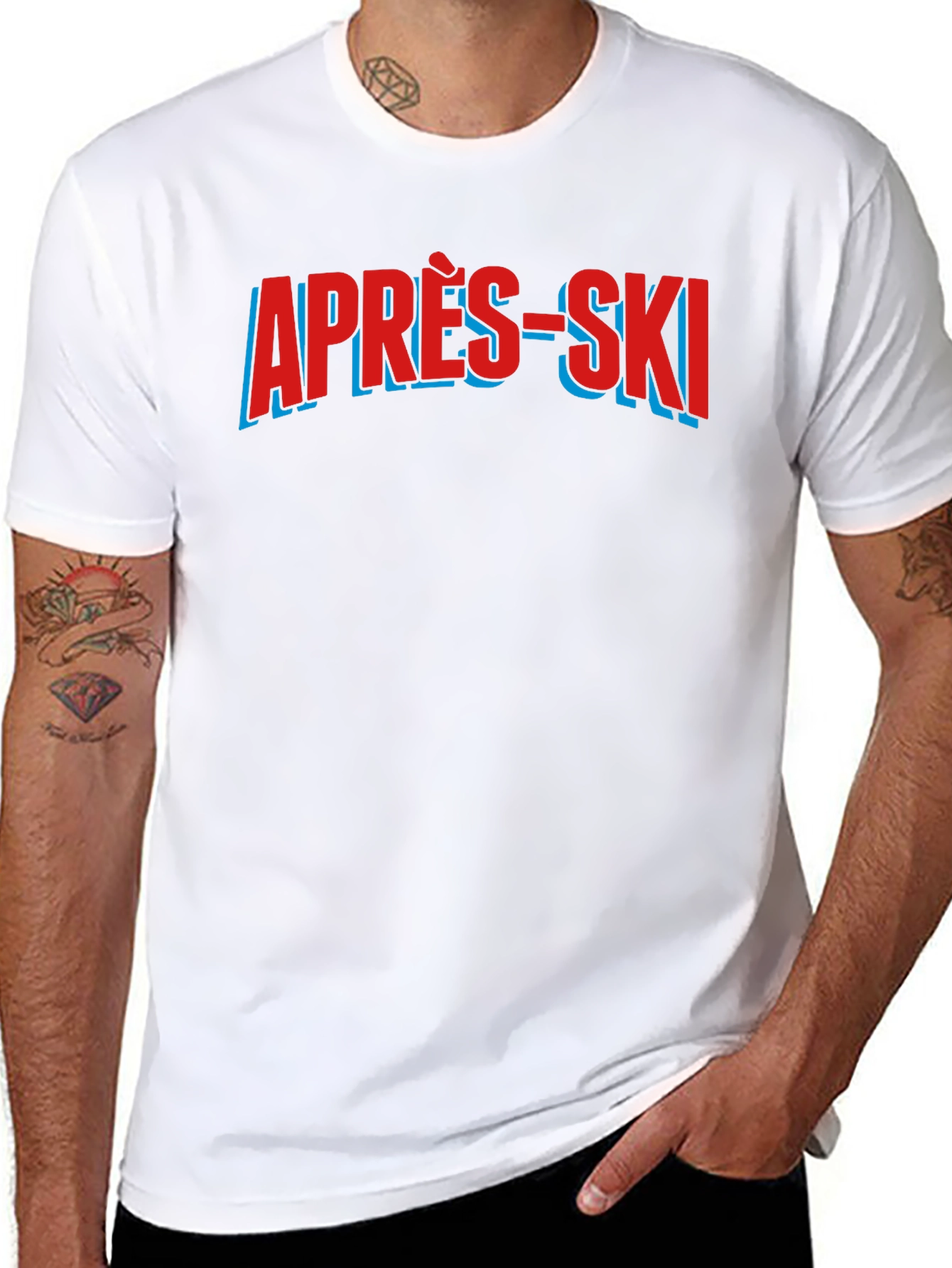 Apres-Ski Graphic Tee -  Bold Style Comfort Fit