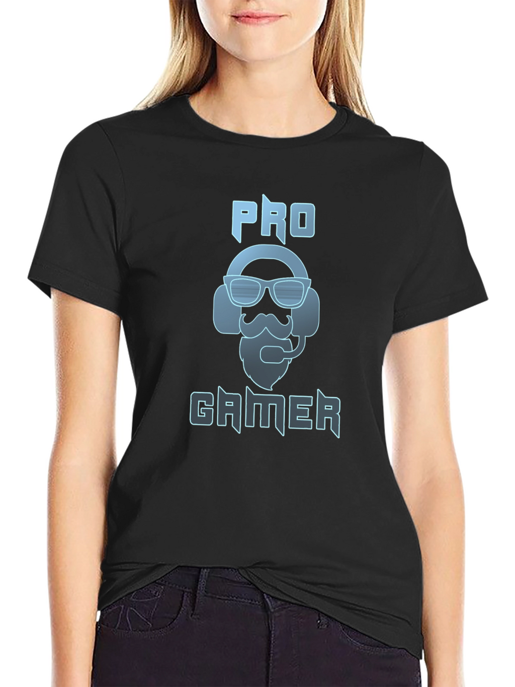 Pro Gamer T-Shirt - Black Cotton Tee
