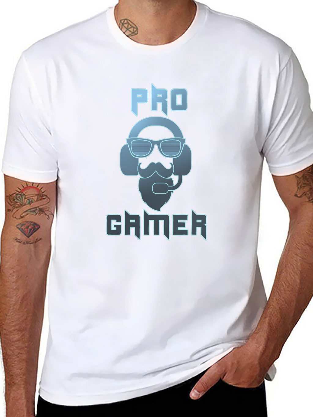Pro Gamer T-Shirt - Black Cotton Tee