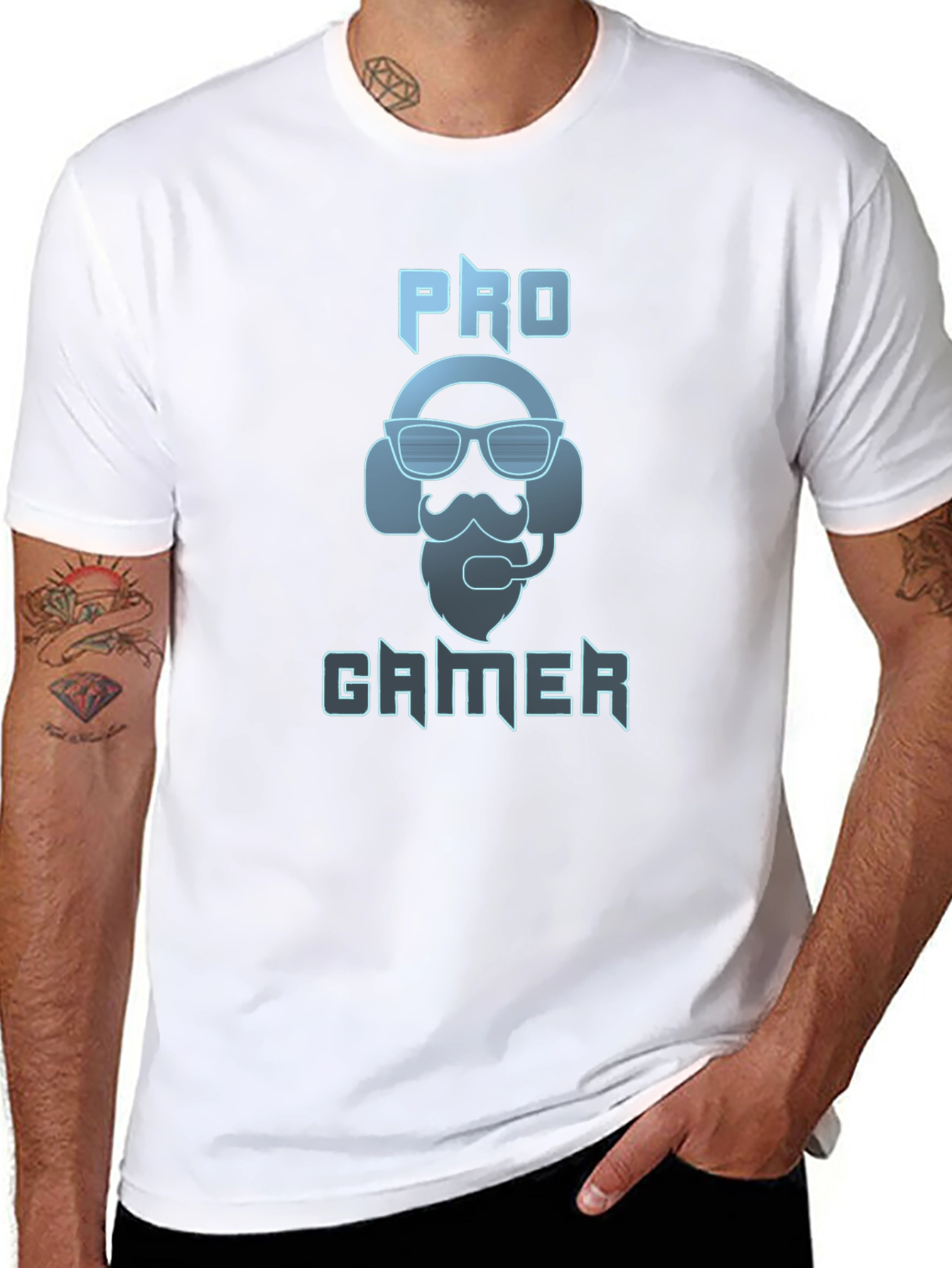 Pro Gamer T-Shirt - Black Cotton Tee