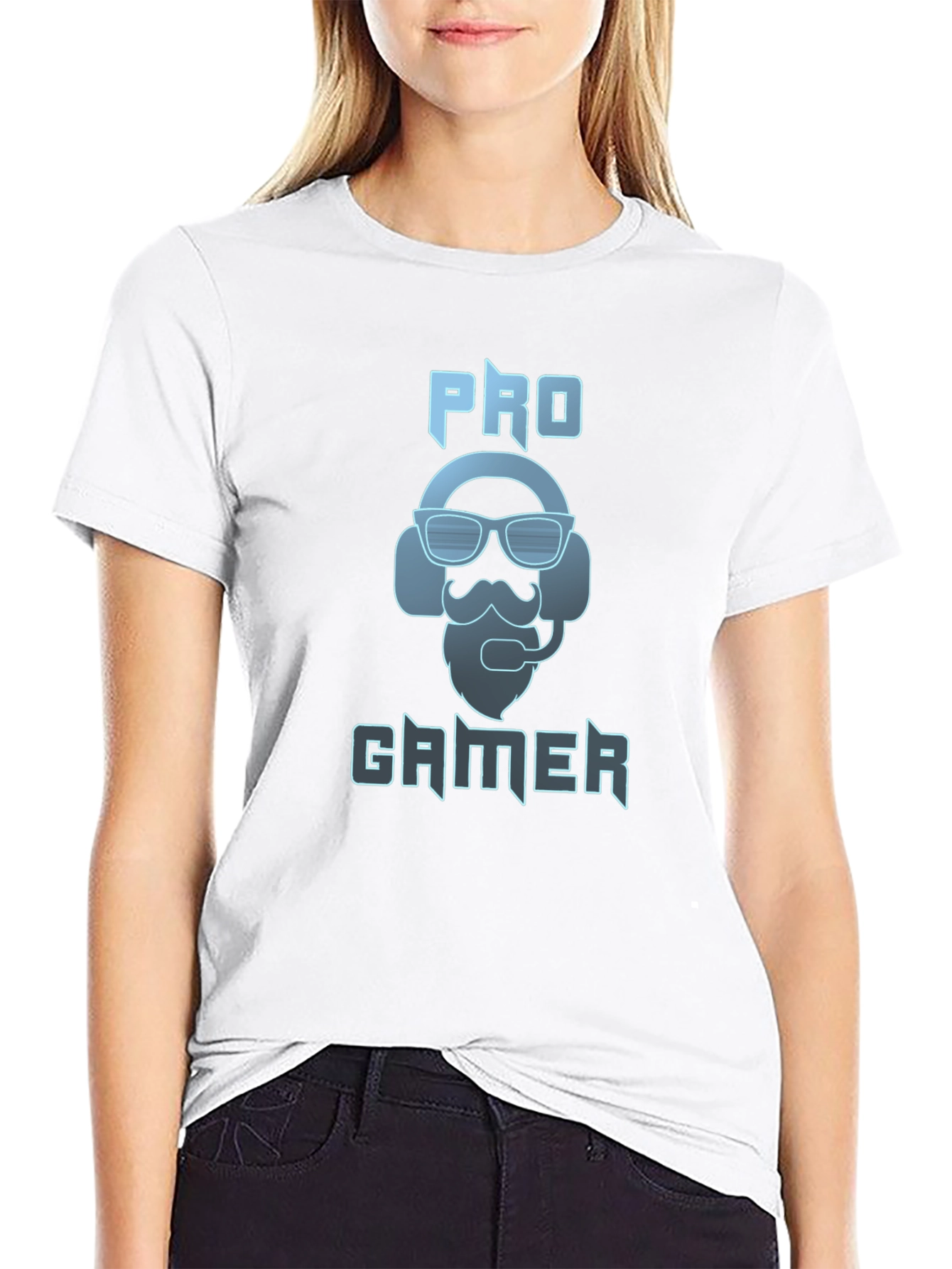 Pro Gamer T-Shirt - Black Cotton Tee