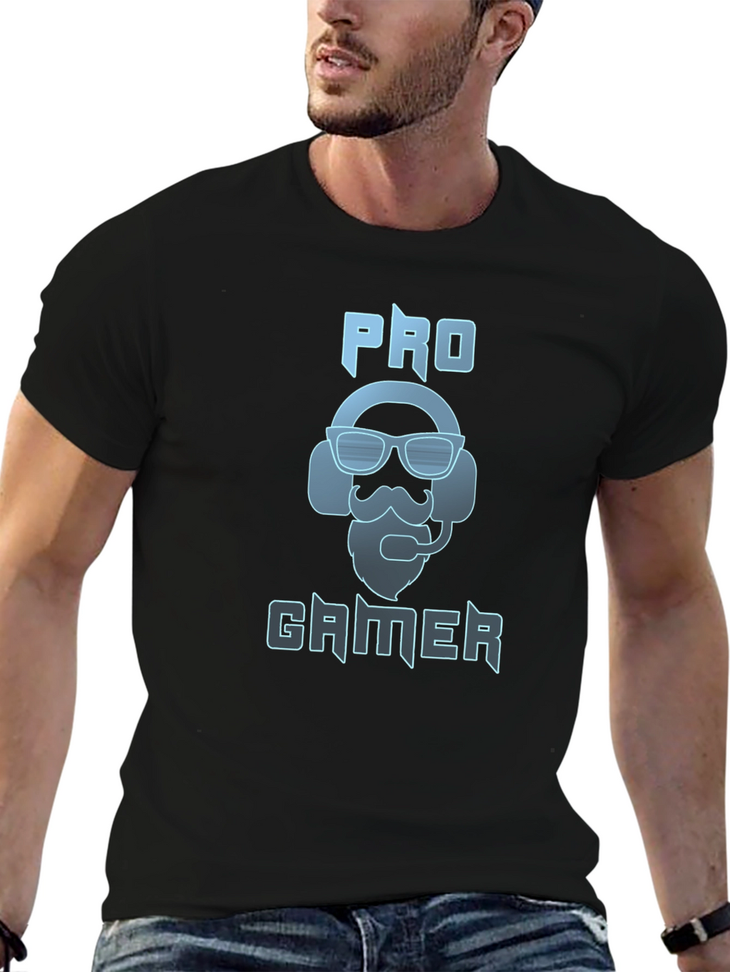 Pro Gamer T-Shirt - Black Cotton Tee