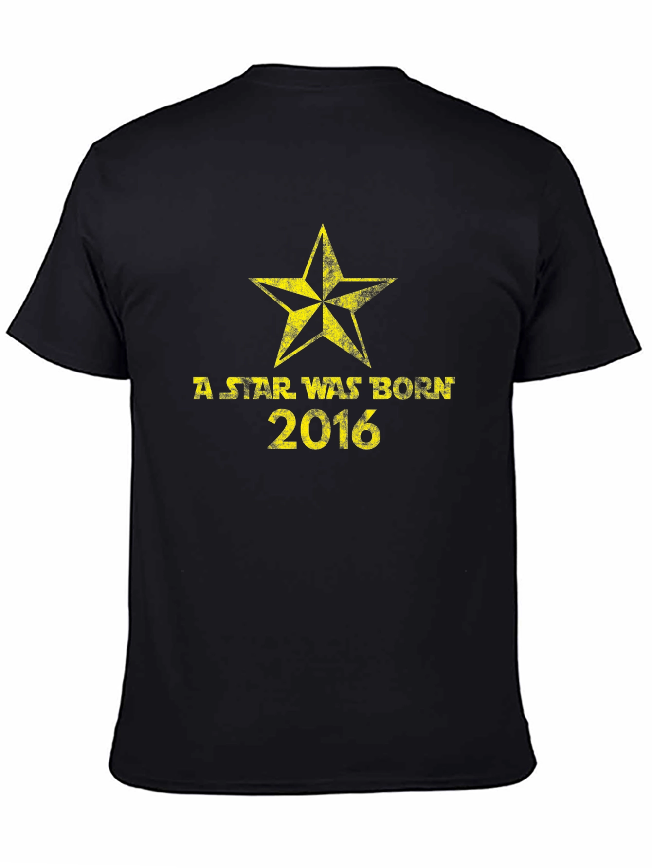 A Star Was Born 2016 Black T-Shirt