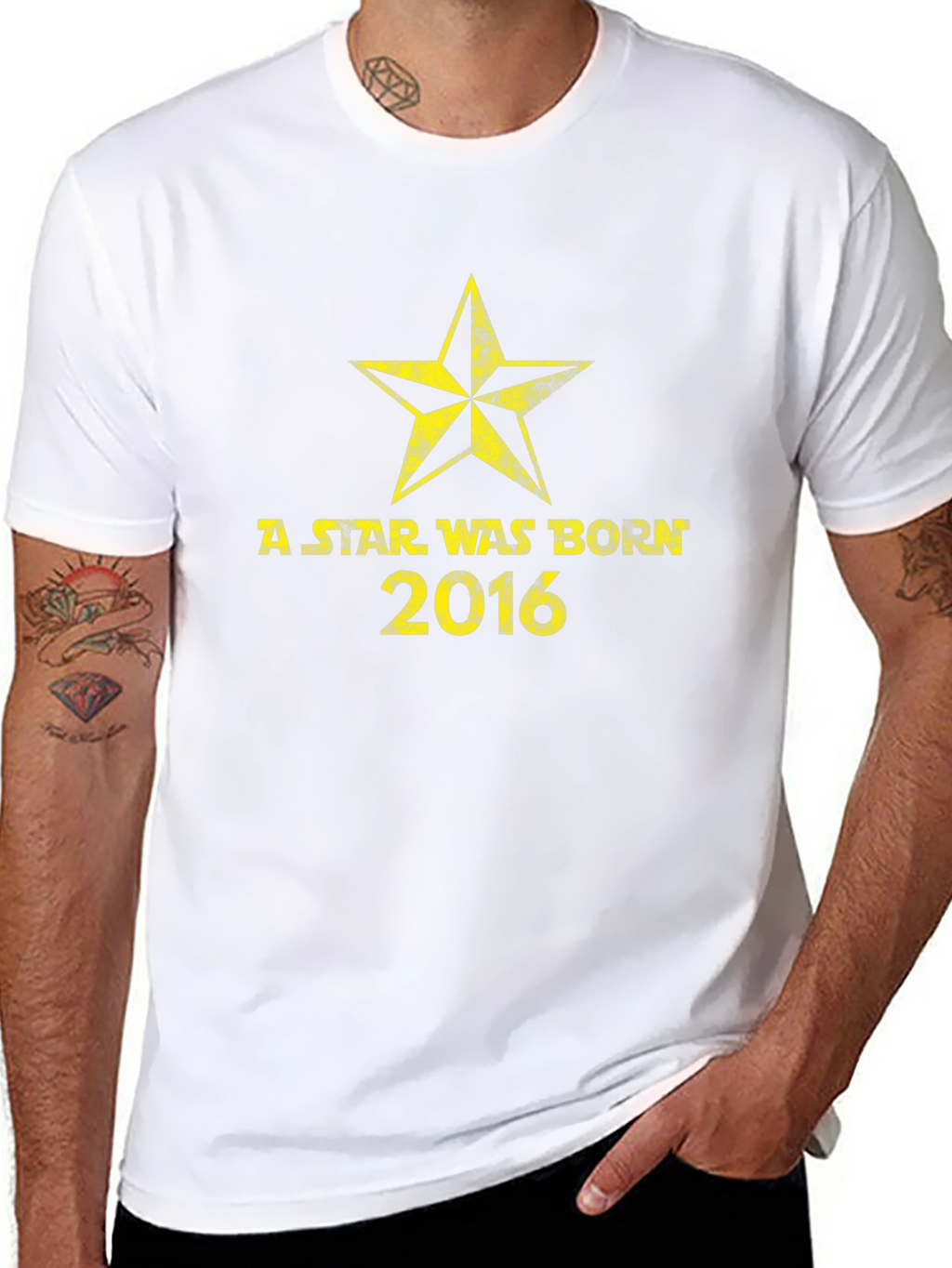 A Star Was Born 2016 Black T-Shirt