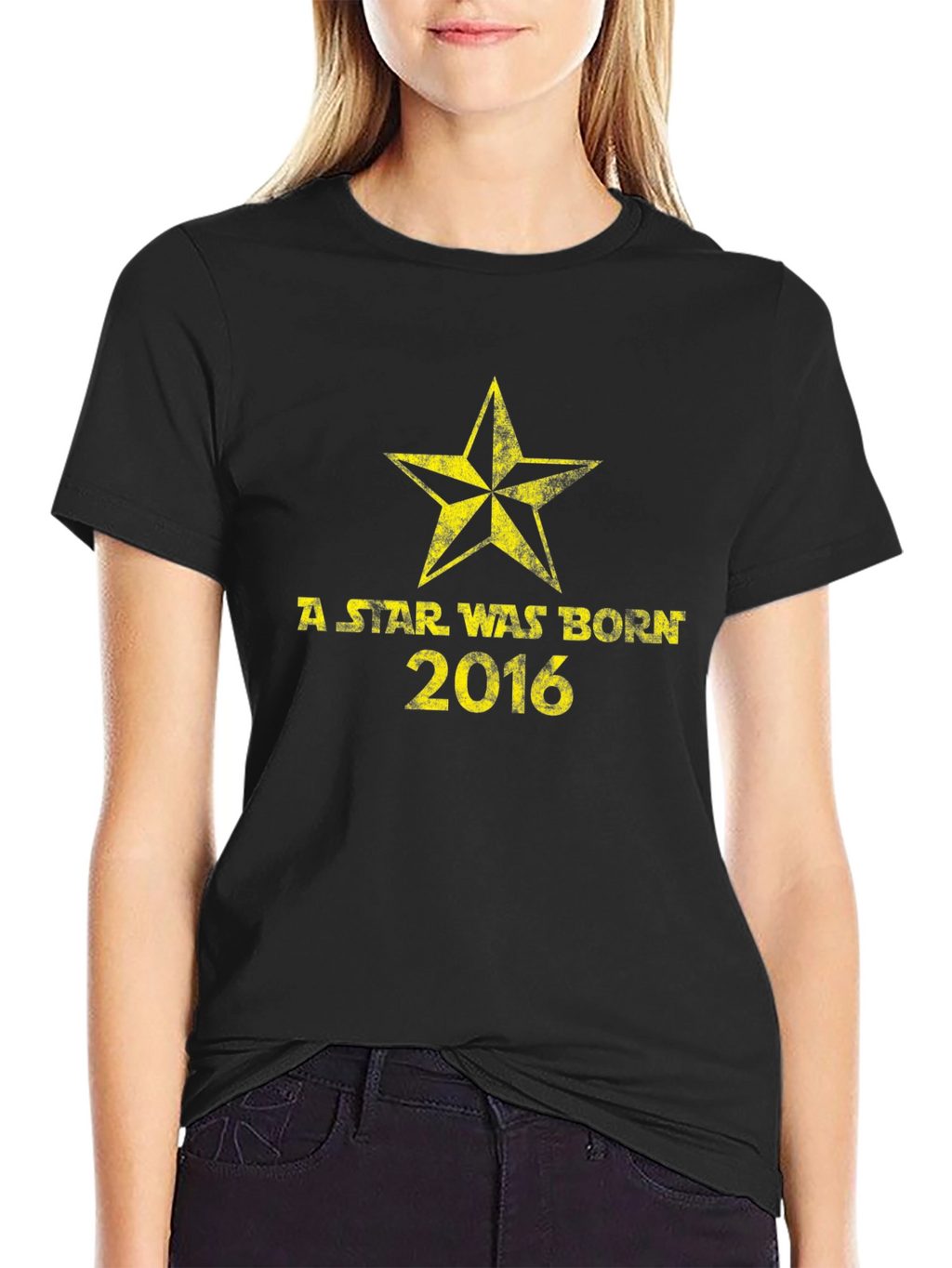 A Star Was Born 2016 Black T-Shirt