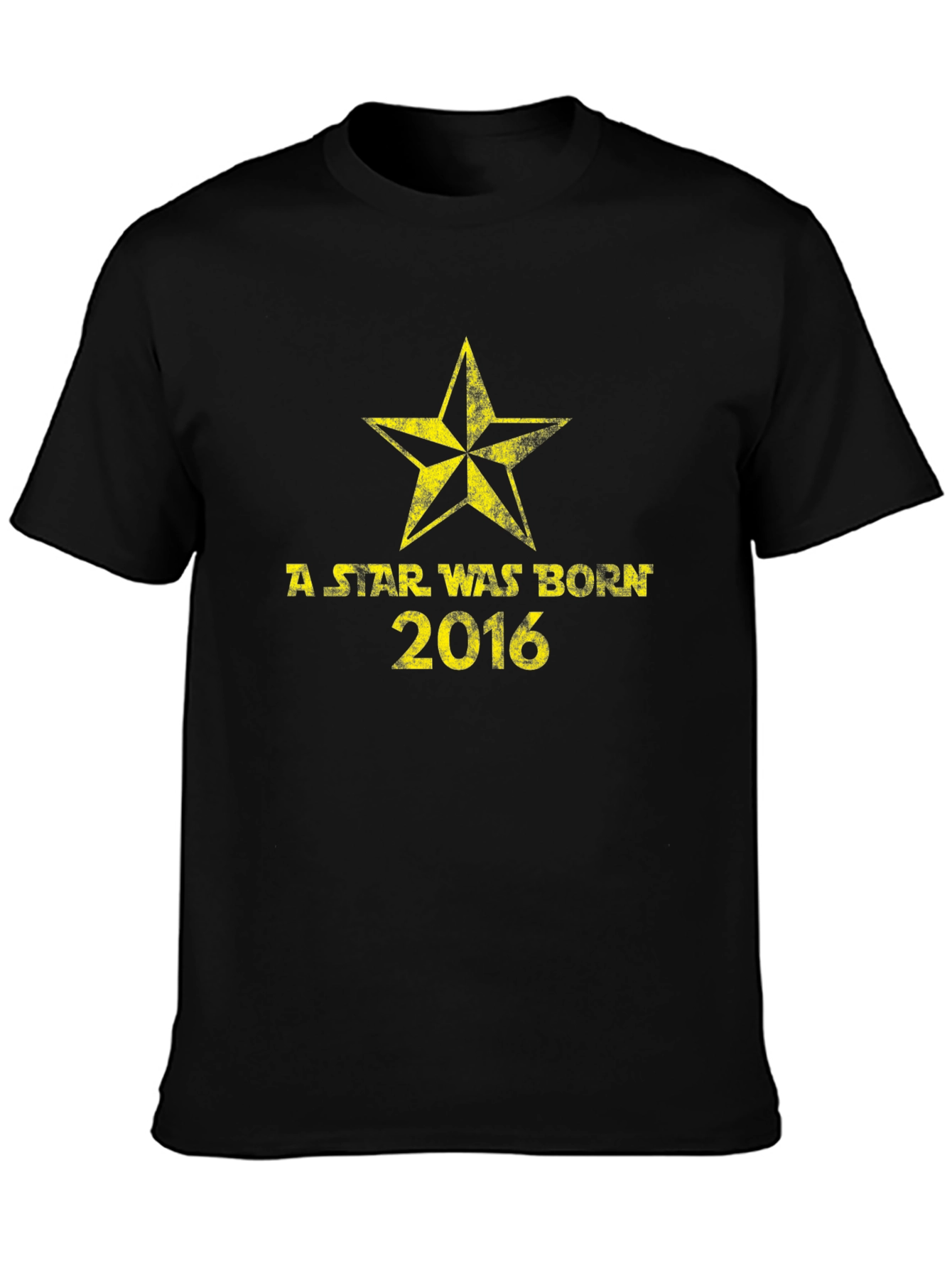 A Star Was Born 2016 Black T-Shirt