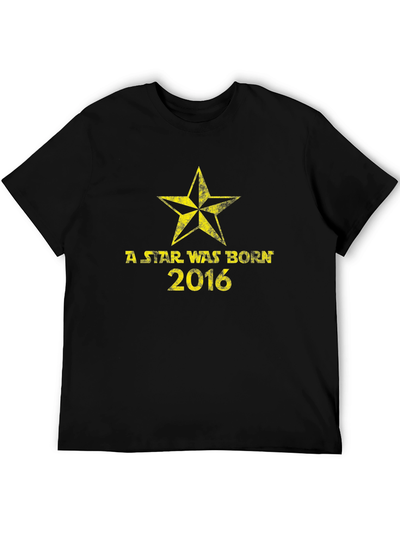 A Star Was Born 2016 Black T-Shirt
