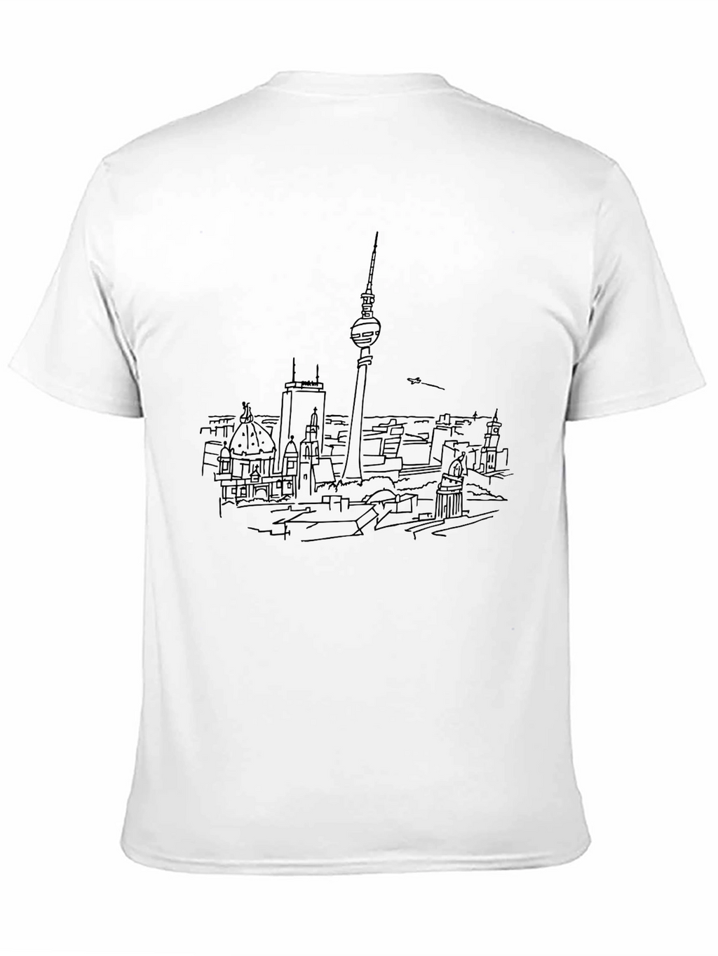 Berlin Skyline Tee - Unique Cityscape Design