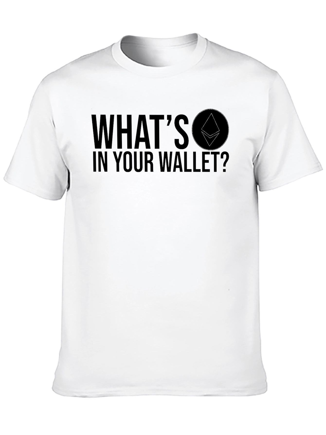 Whats In Your Wallet? Cryptocurrency T-Shirt