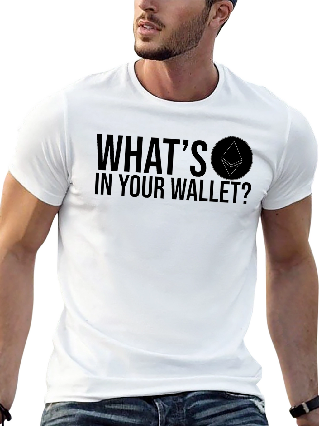 Whats In Your Wallet? Cryptocurrency T-Shirt