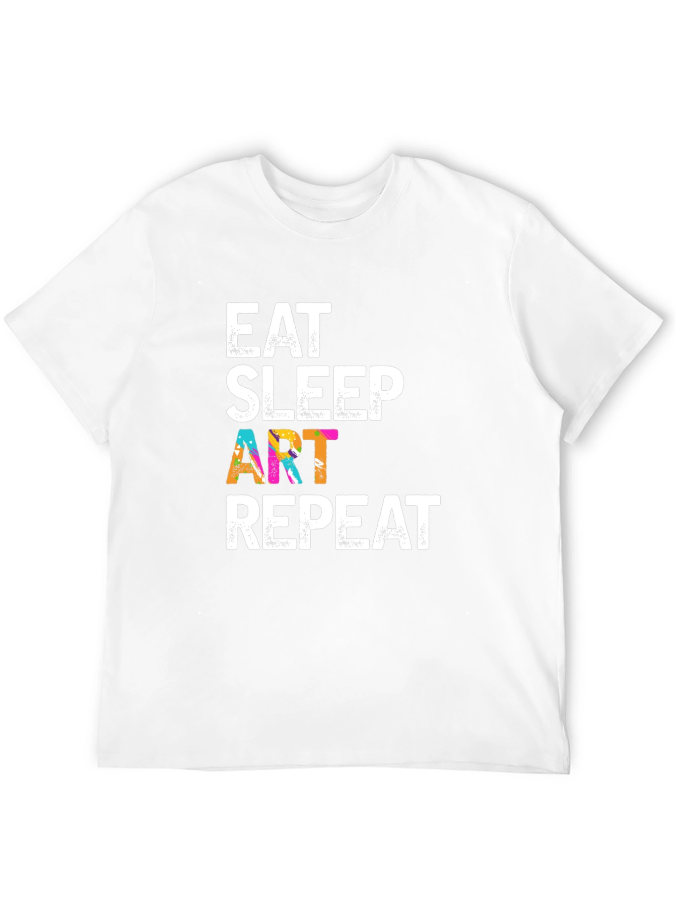 Eat Sleep Art Repeat Graphic T-Shirt