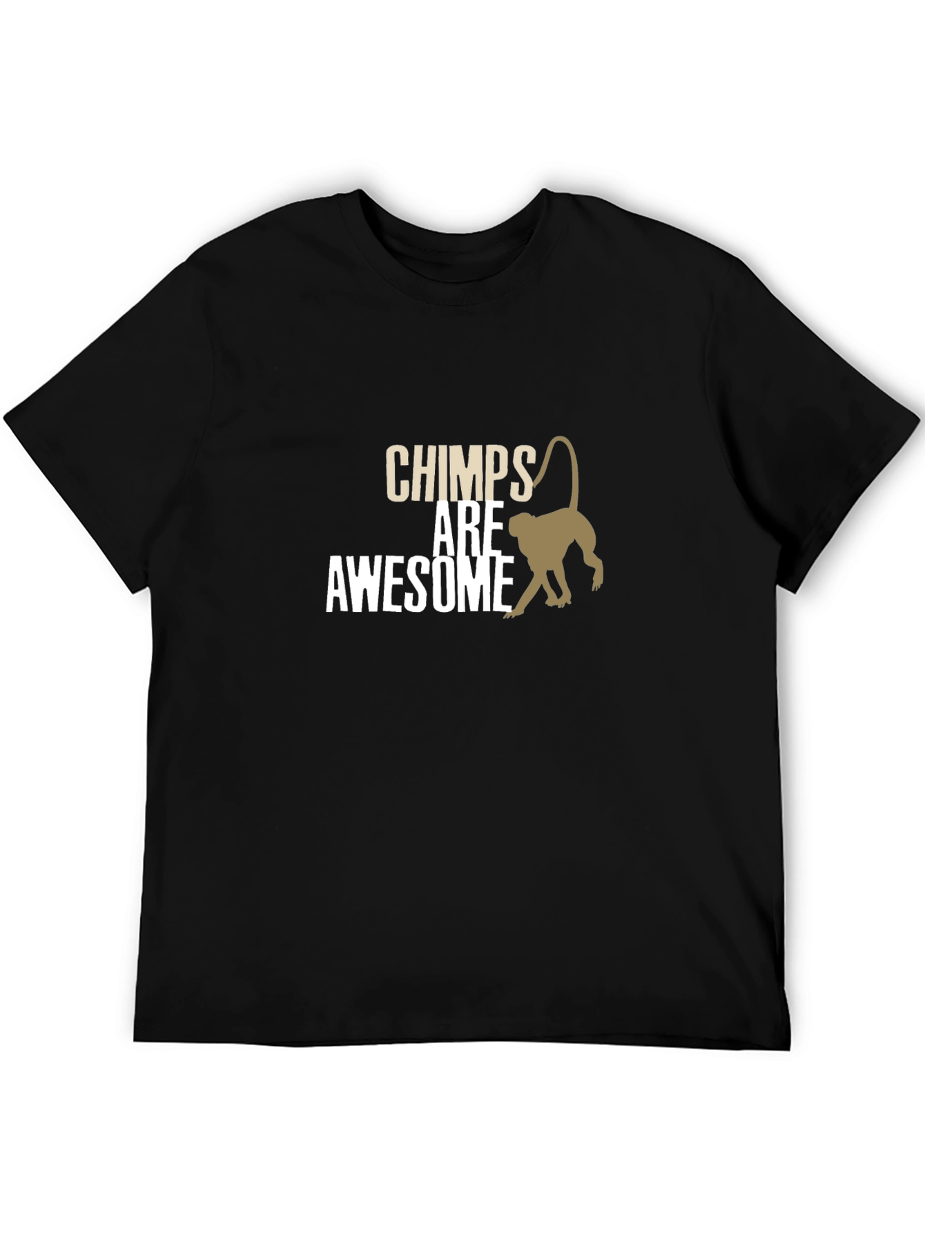 Chimps Are Awesome Graphic Tee