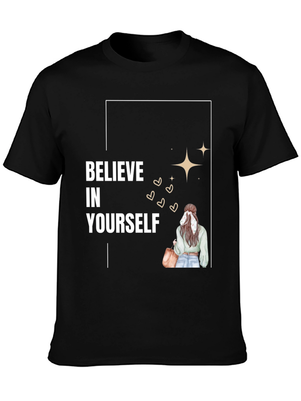 Believe In Yourself T-Shirt - Stylish Graphic Tee