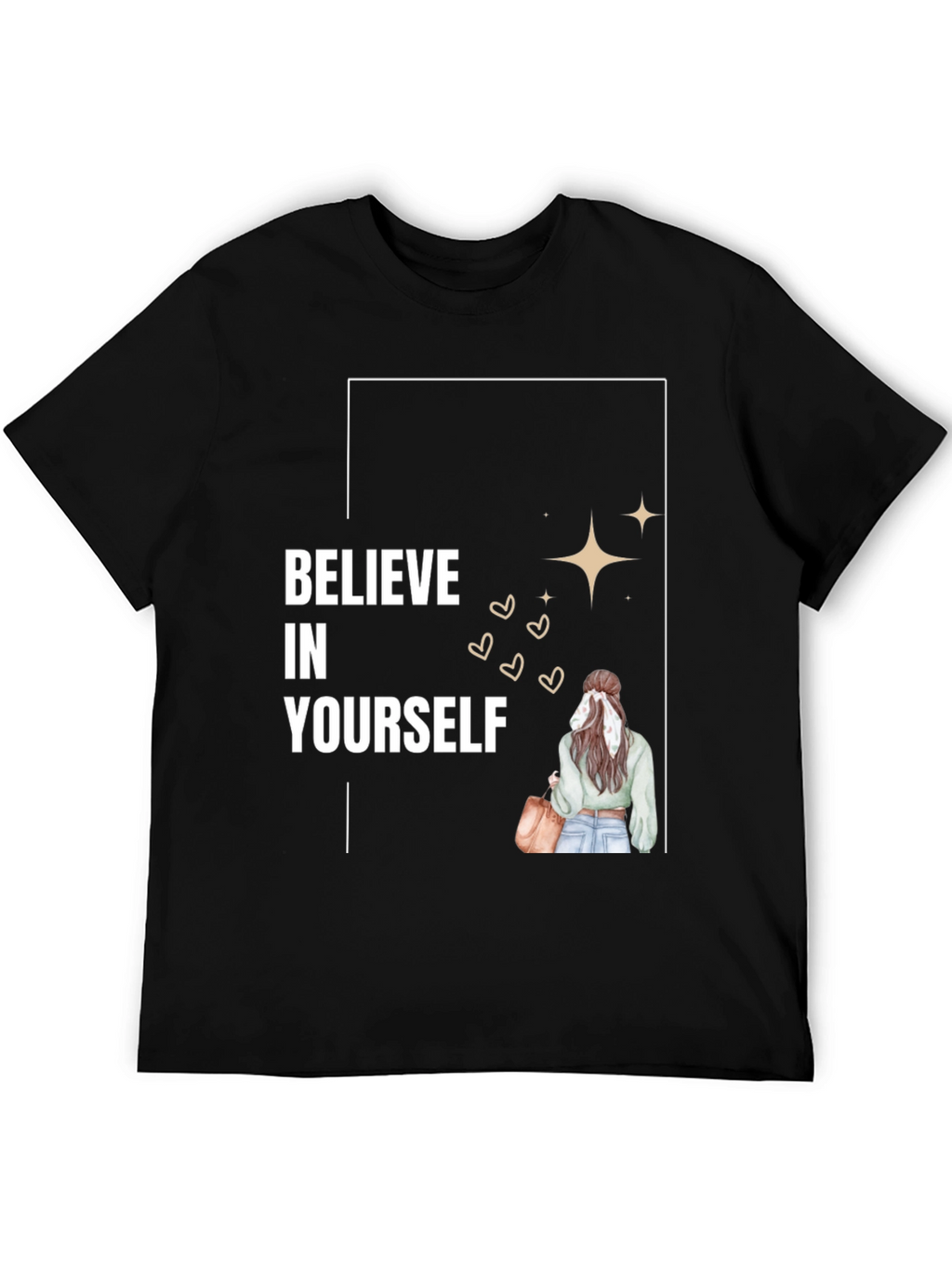 Believe In Yourself T-Shirt - Stylish Graphic Tee