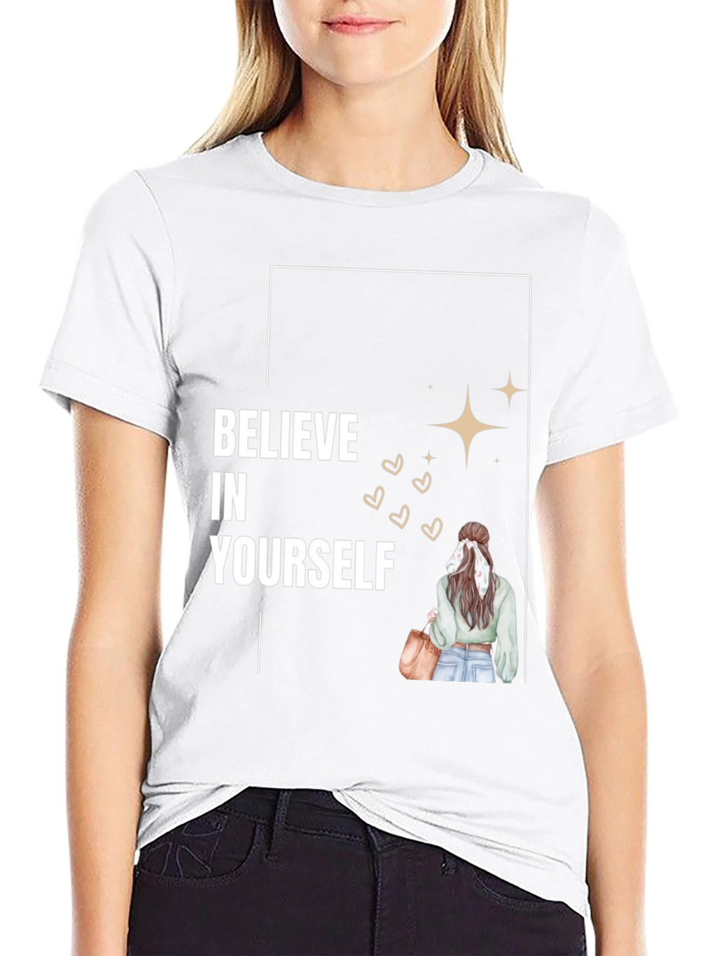 Believe In Yourself T-Shirt - Stylish Graphic Tee