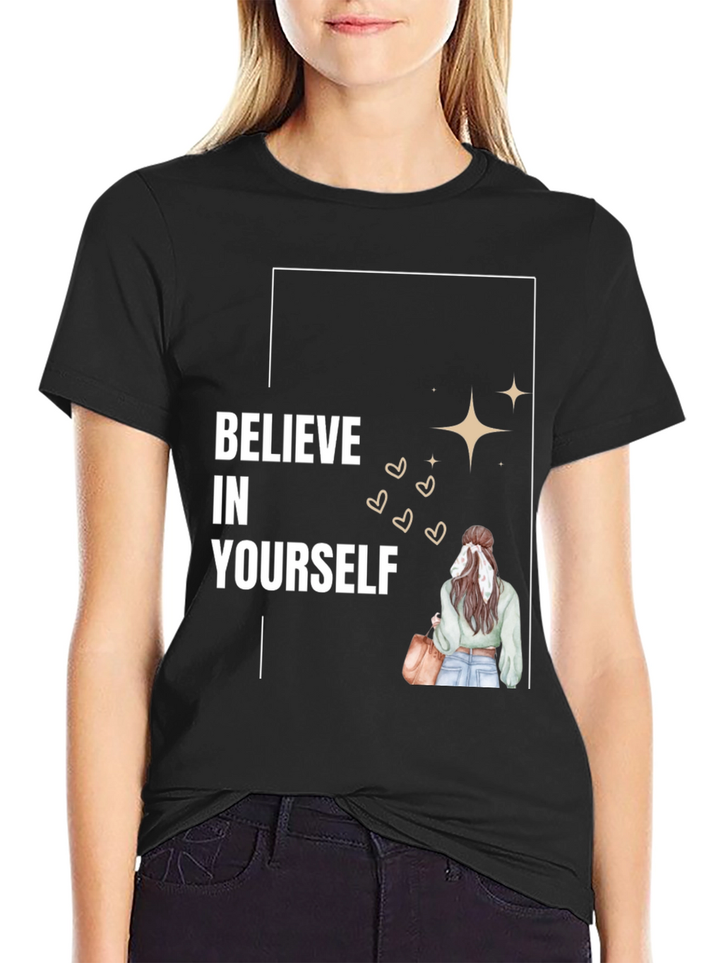 Believe In Yourself T-Shirt - Stylish Graphic Tee
