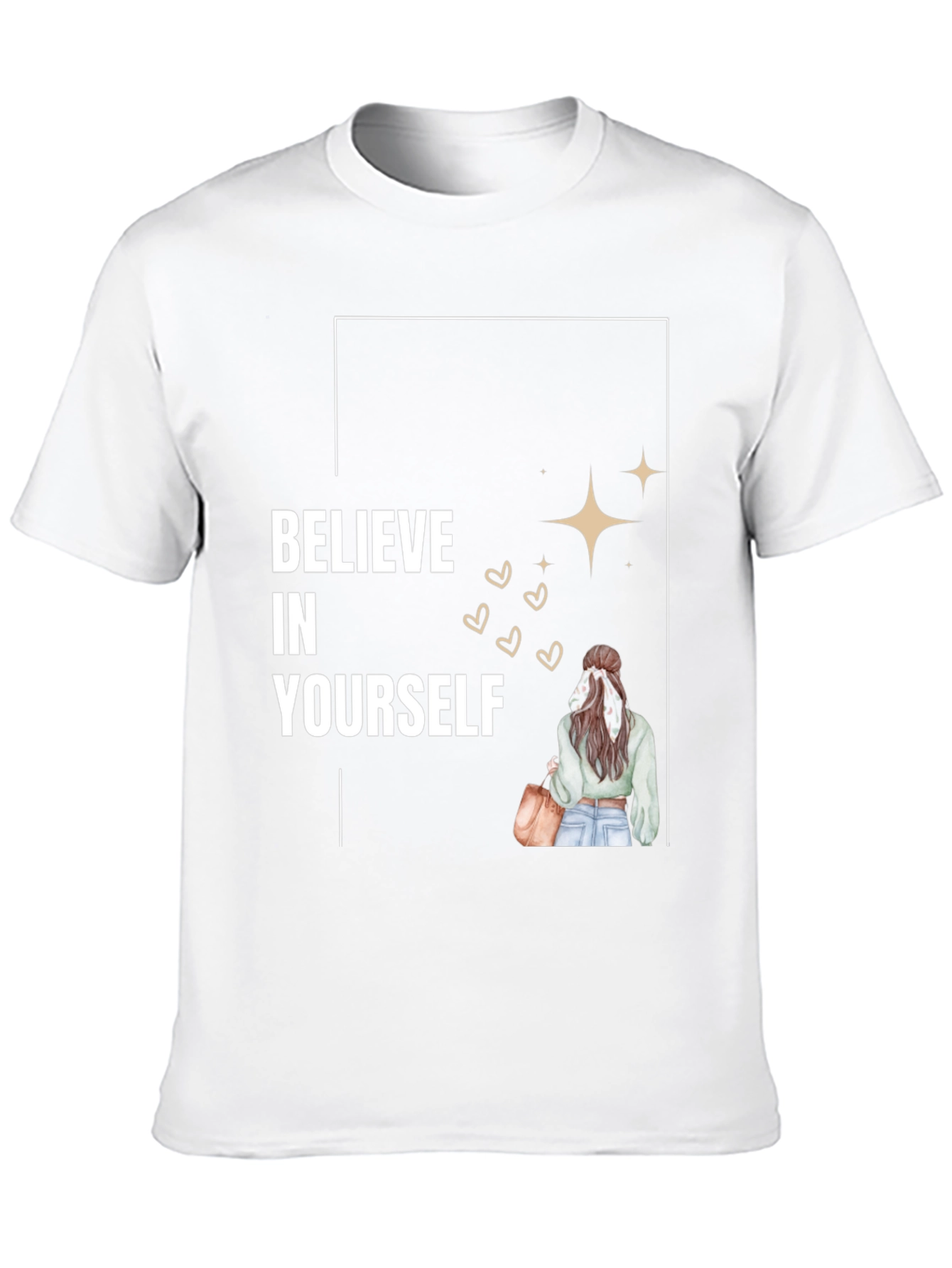 Believe In Yourself T-Shirt - Stylish Graphic Tee
