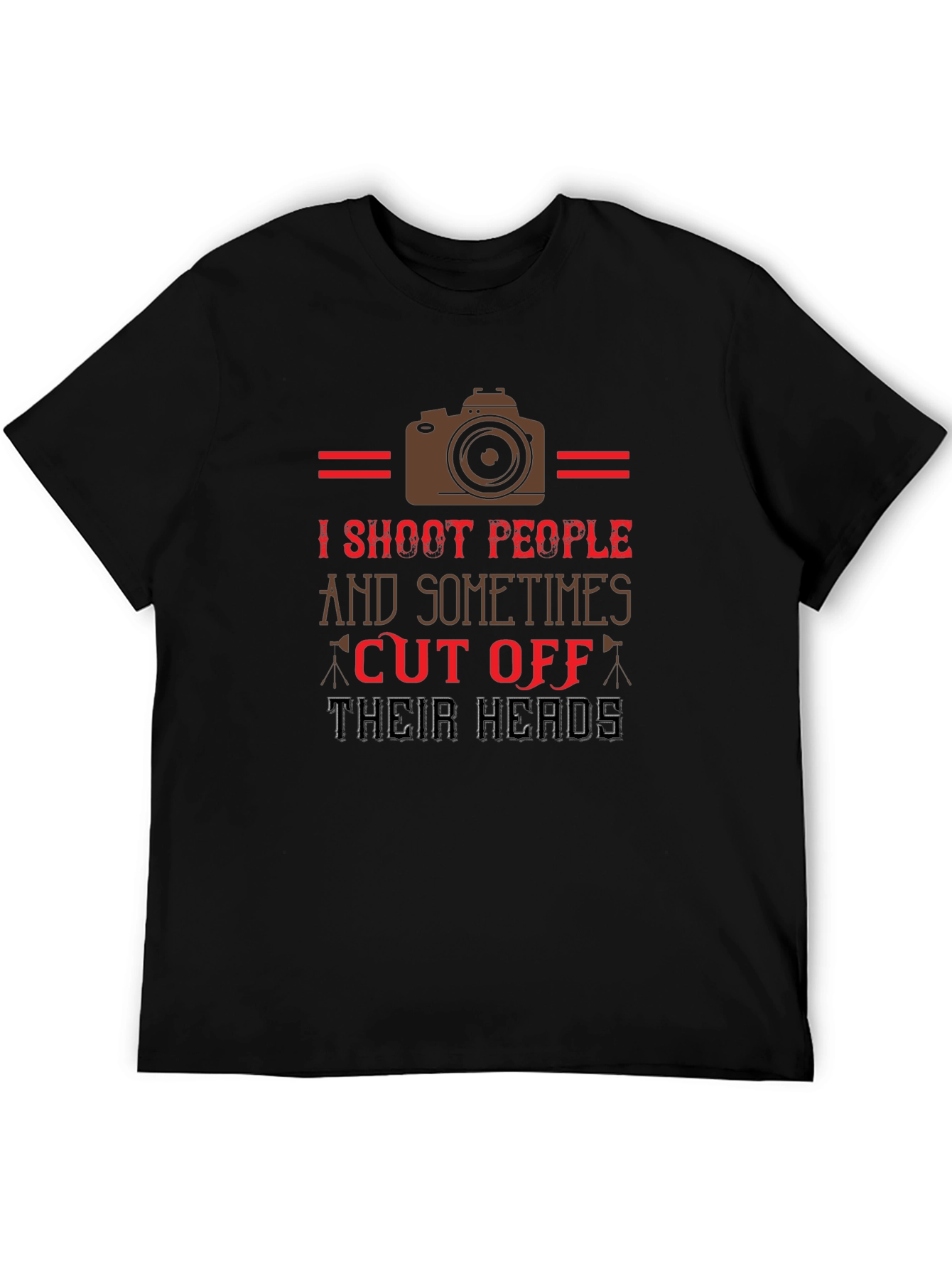 Photographer Humor T-Shirt - I Shoot People