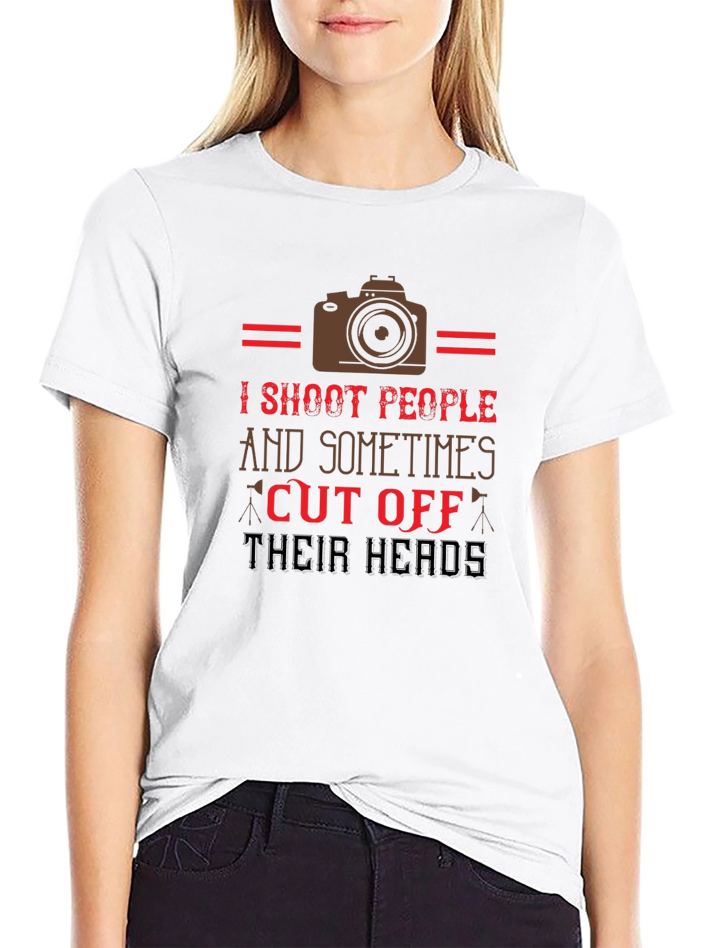 Photographer Humor T-Shirt - I Shoot People